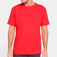 Camiseta Occy Básica Ndem Masculina - Vermelho