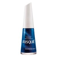 Esmalte Risqué Escuros Azulcrination Azul Metálico - Hipoalergênico 8ml