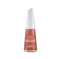 Esmalte Risqué Nude Cremoso Terracota Que Provoca - Hipoalergênico 8ml