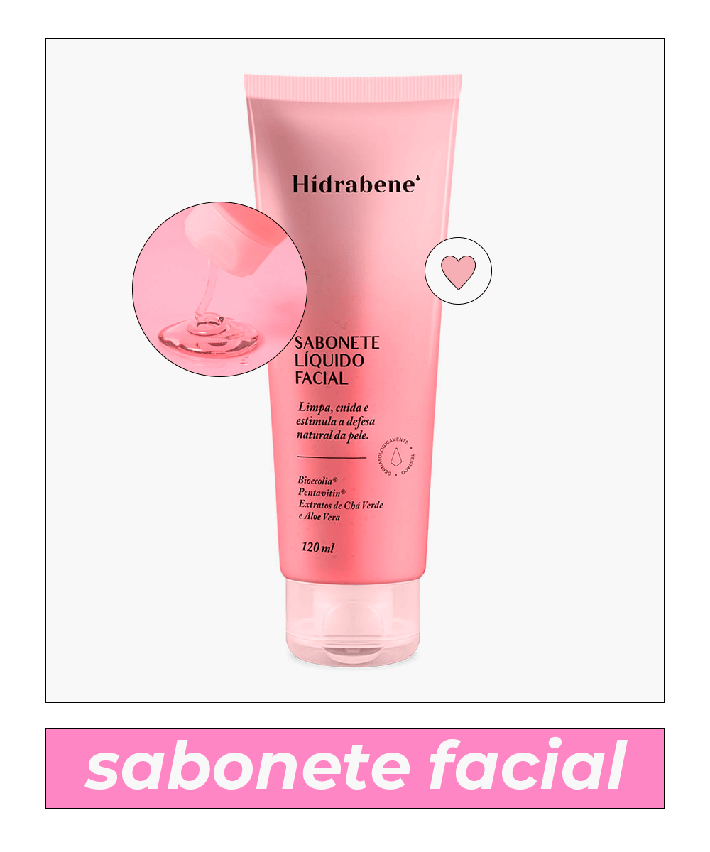 sabonete facial - hidrabene - tirar a maquiagem - inverno  - brasil - https://stealthelook.com.br