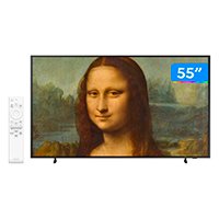Smart TV 55” 4K QLED Samsung The Frame VA 120Hz - Wi-Fi Bluetooth Alexa Google QN55LS03BA