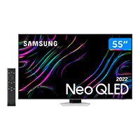 Smart TV 55” 4K Neo Qled Samsung VA 120Hz - Wi-Fi Bluetooth Alexa Google Assistente 4 HDMI