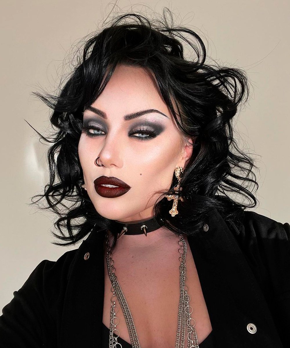 Maquiagem de Halloween - Vampira bonita 