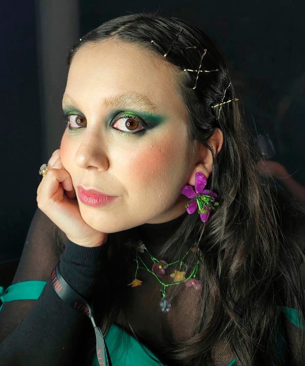 Isadora Diógenes - maquiagem-verde - maquiagens de halloween - inverno  - brasil - https://stealthelook.com.br