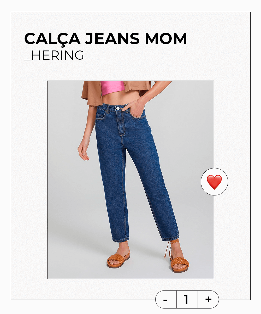 Hering - mais clicados - calça wide leg - mais desejados - calça mom jeans - https://stealthelook.com.br