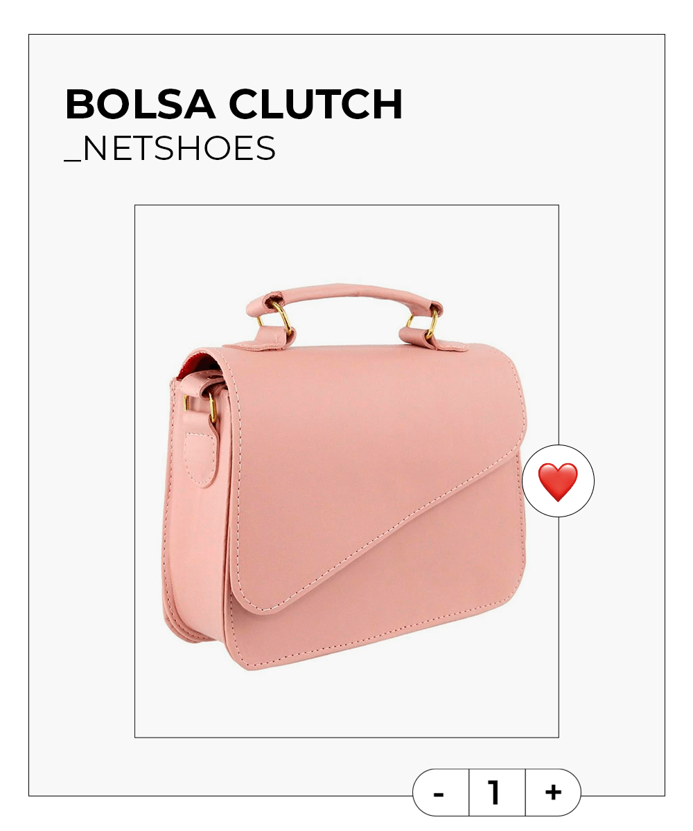 Netshoes - mais desejados - vestido midi - mais clicados - bolsa rosa - https://stealthelook.com.br