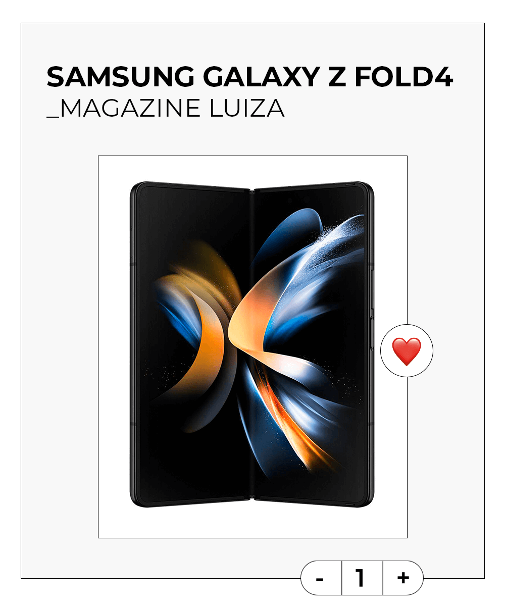 Samsung - mais clicados - calça wide leg - mais desejados - Samsung Galaxy Z Fold4 5G - https://stealthelook.com.br