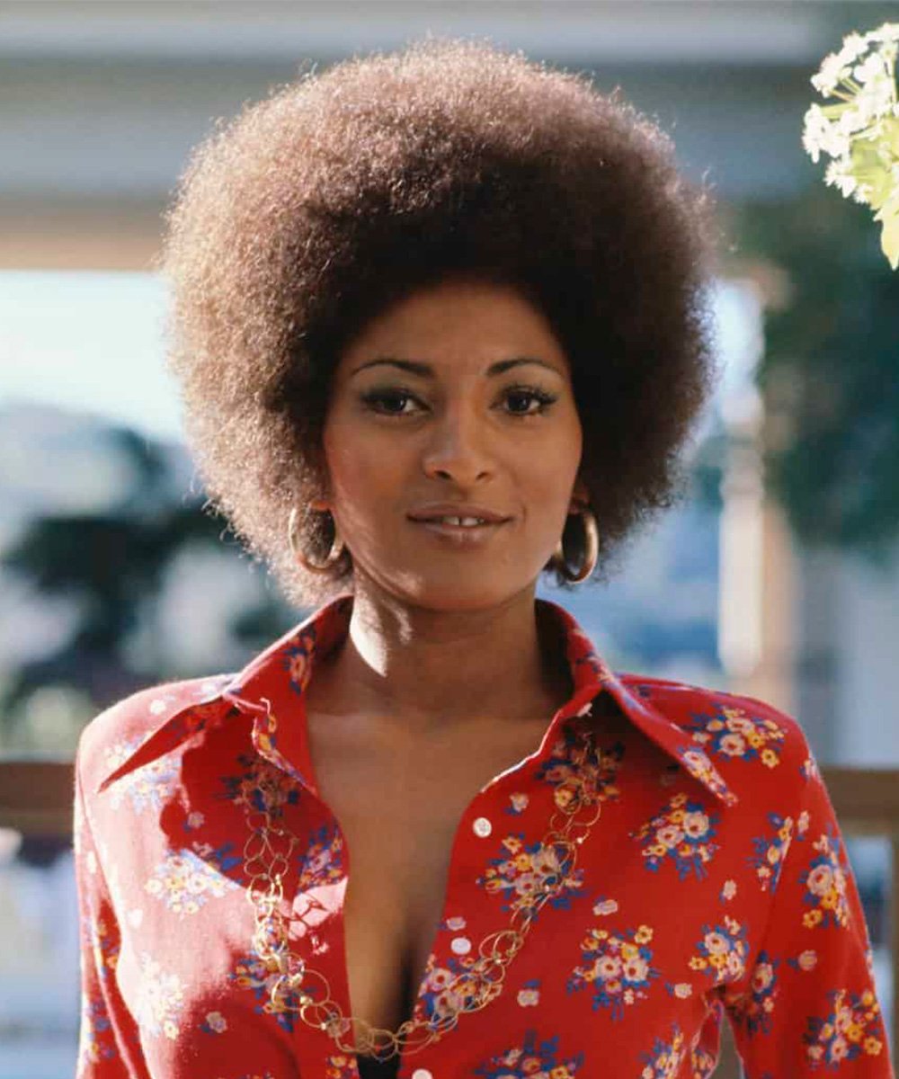 Pam Grier  - mulher-negra-anos-70 - tendências de sobrancelha - inverno  - brasil - https://stealthelook.com.br