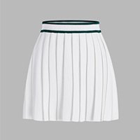 Knit Mini Pleated Skirt