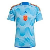 Camisa Seleção Espanha Away 22/23 s/n° Torcedor Adidas Masculina - Azul