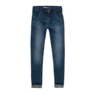Calça Feminina Jeans Indie Recortes E Pences Stone Esc Tamanho 34