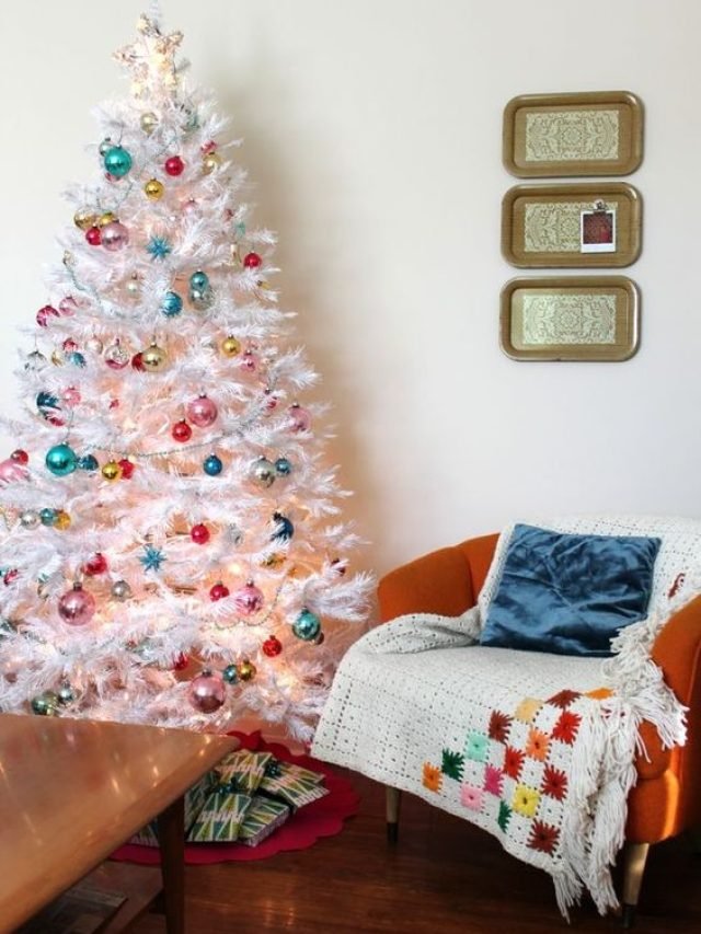 Como decorar uma árvore de Natal branca? – STEAL THE LOOK