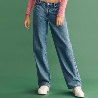 Calça - Low Rise Straight Jean