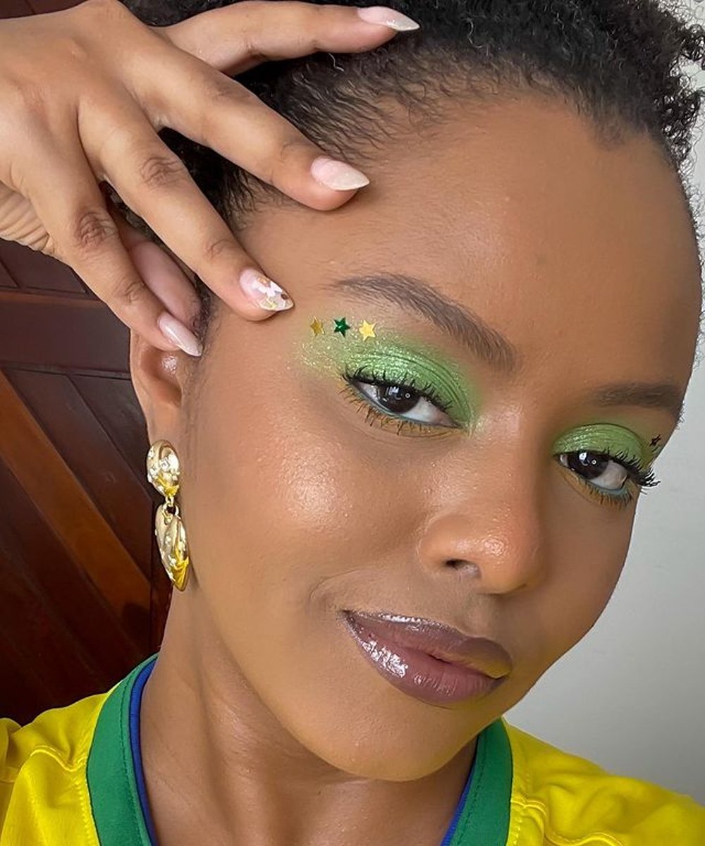 Copa do Mundo: 10 ideias de maquiagem para torcer pelo Brasil nos jogos