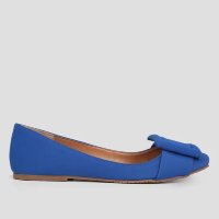 Sapatilha Shoestock Fivela Feminina - Azul
