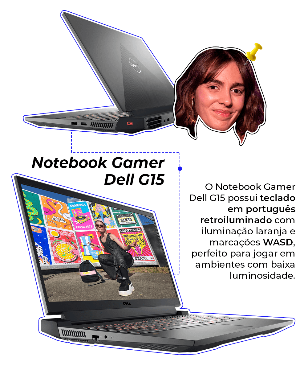 Isabella Aredes - notebook - moda e tecnologia - computador - Dell - https://stealthelook.com.br