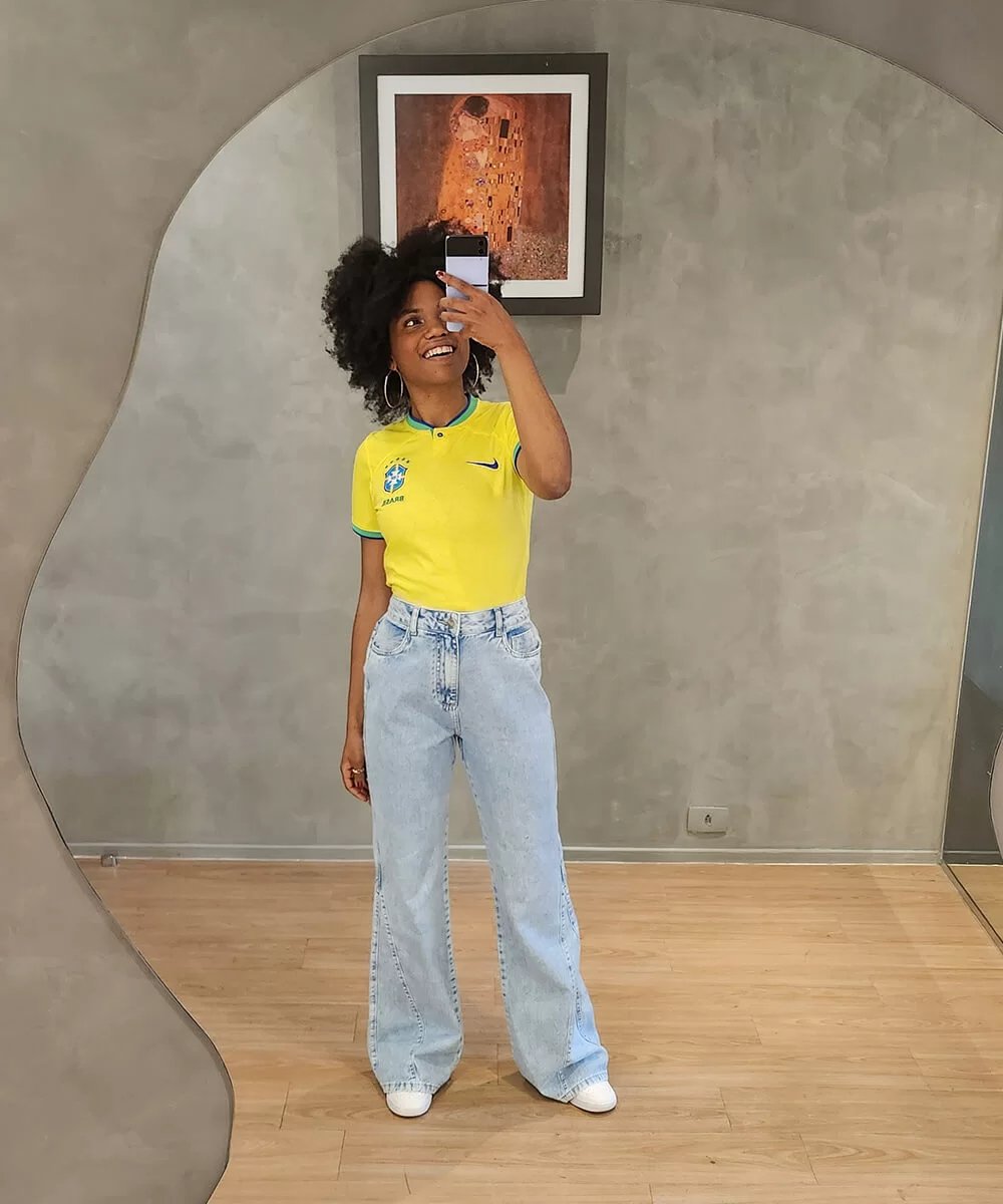 Mayra Souza - Copa do Mundo 2022 - looks da Copa - styling tips - truques de styling - https://stealthelook.com.br