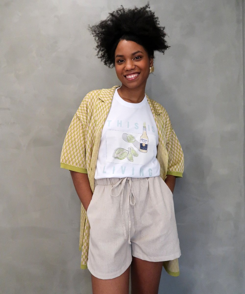 Mayra Souza - calor - looks de verão - roupas frescas - T-shirt - https://stealthelook.com.br