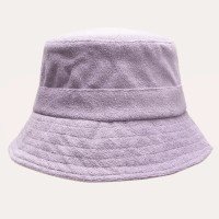 chapéu bucket atoalhada lilás