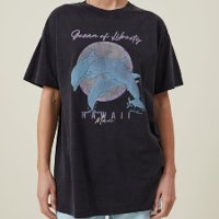 Camiseta - Boyfriend Fit Graphic Tee