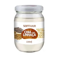 Gel De Chia Com Linhaça Soft Hair 220ml