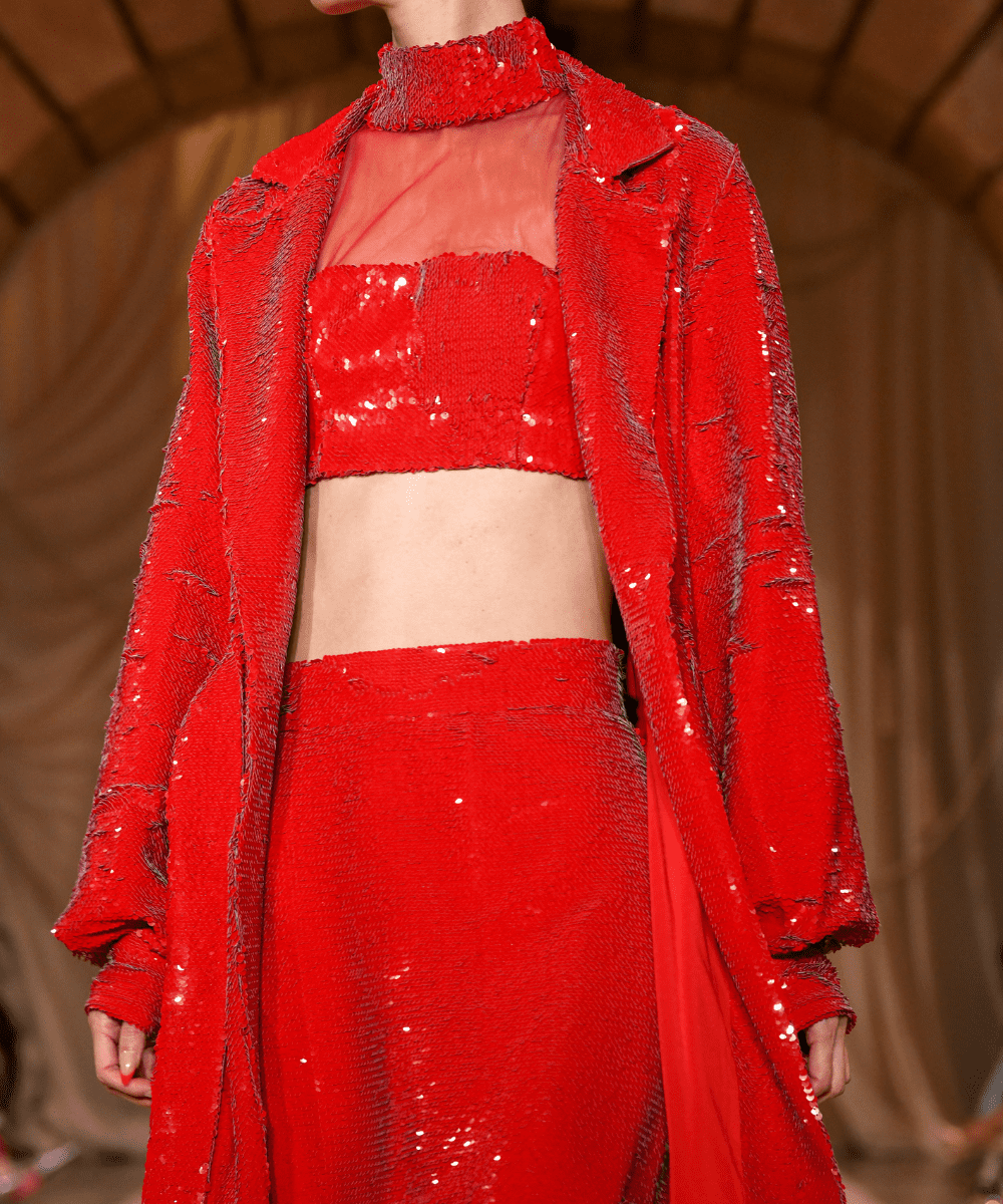PatBo - paete vermelho - semana de moda - Verão - Desfile - https://stealthelook.com.br