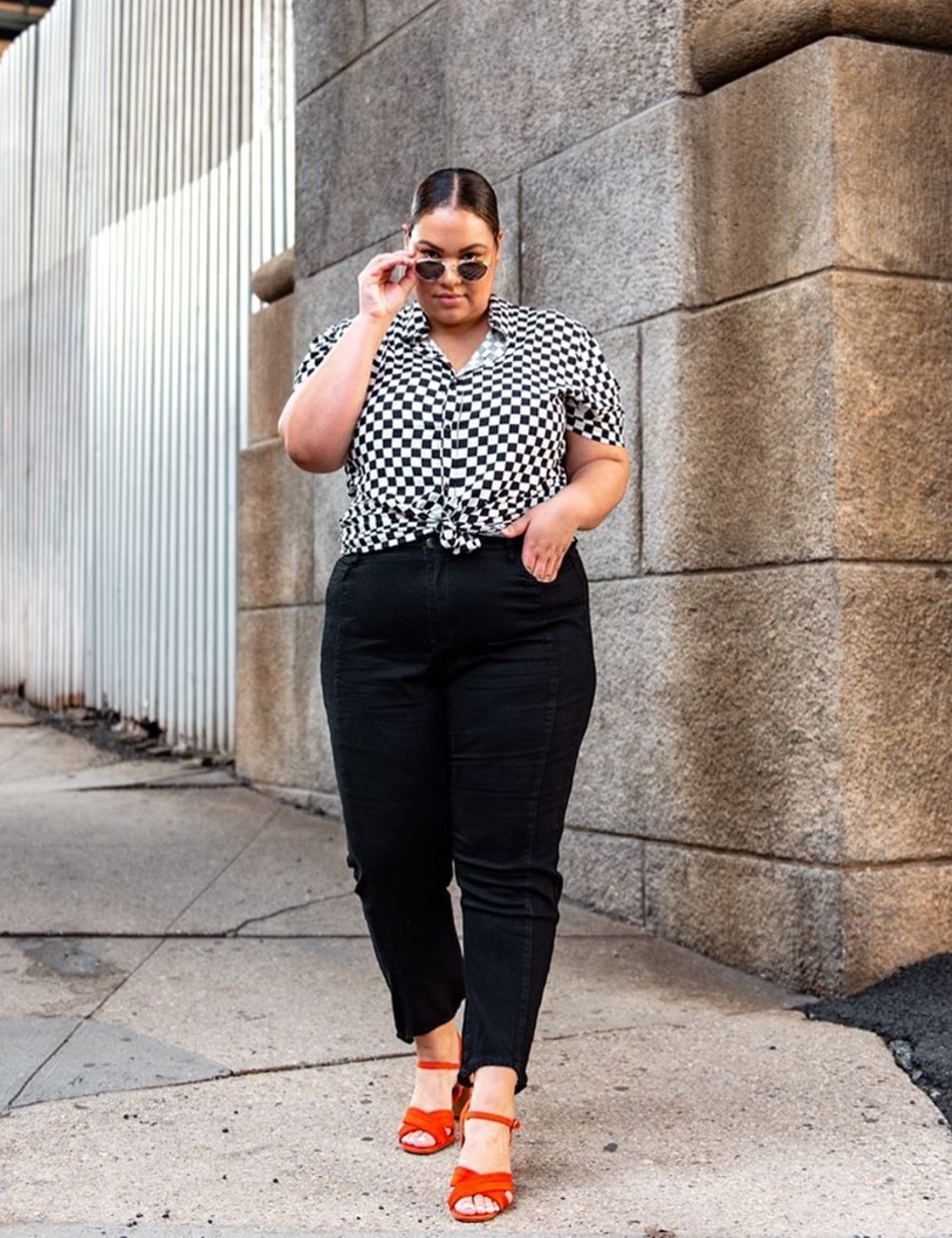 Tatiana Lewis - camisa e calça - looks simples - verão - street style - https://stealthelook.com.br