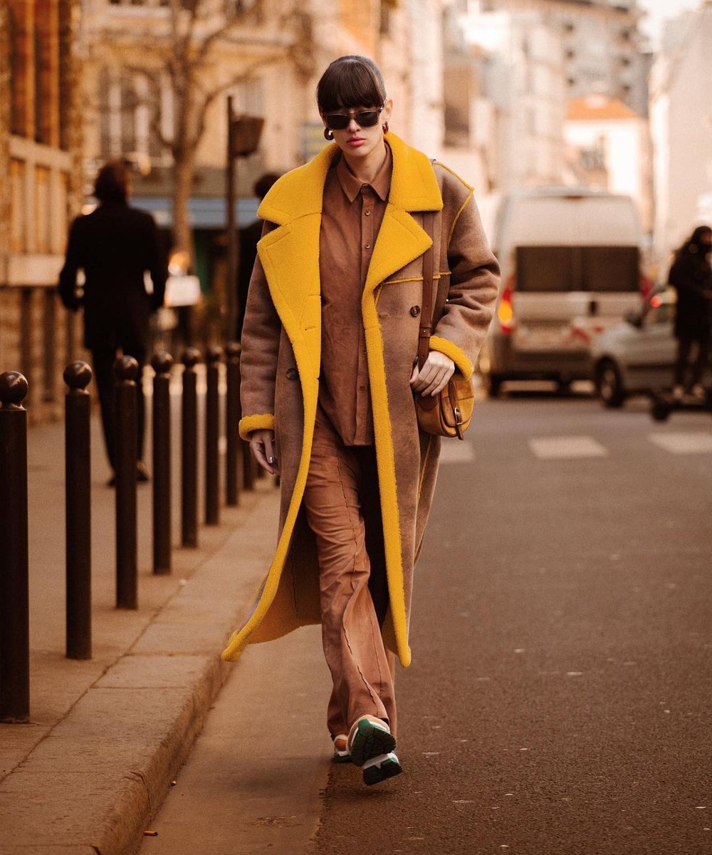 katyatolstova - sobretudo creme - paris fashion week - inverno - street style - https://stealthelook.com.br