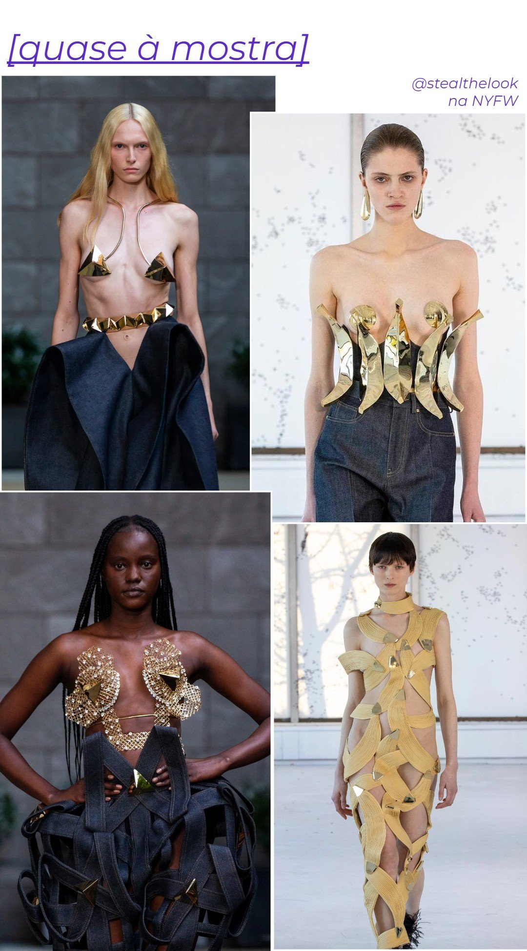 Tendências de moda: NYFW e PFW Inverno 2024 - Blog da Expor