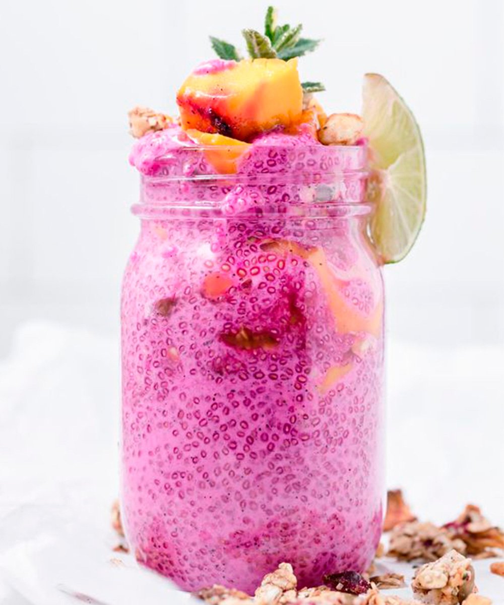 Beautiful Ingredient - pitaya-pudim-de-chia - receitas com pitaya - verão - brasil - https://stealthelook.com.br