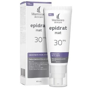 Protetor Solar Facial Mantecorp Skincare Epidrat Mat Sem Cor - 40Ml