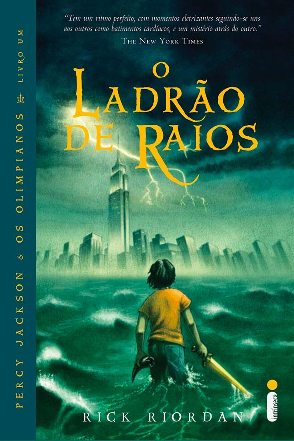 Percy Jackson e o Ladrão de Raios - lista de best sellers - livros - best sellers - livros que custam até 30 reais - https://stealthelook.com.br