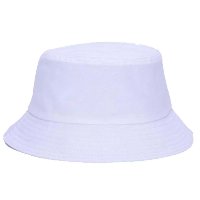 Chapéu Bucket Hat Liso - Branco