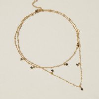 Colar - 2Pk Fine Chain Necklace