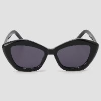 Óculos de sol feminino gateado preto