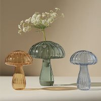 Vaso de Vidro Mushroom