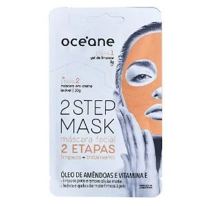 Máscara Facial Océane - Dual-Step Mask Amêndoas E Vitamina E - 1 Un