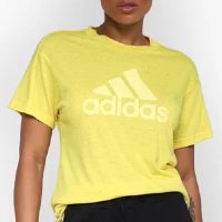 Camiseta Adidas Winner 3.0 Feminina - Amarelo