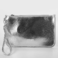 Bolsa Santa Lolla Clutch Feminina - Prata