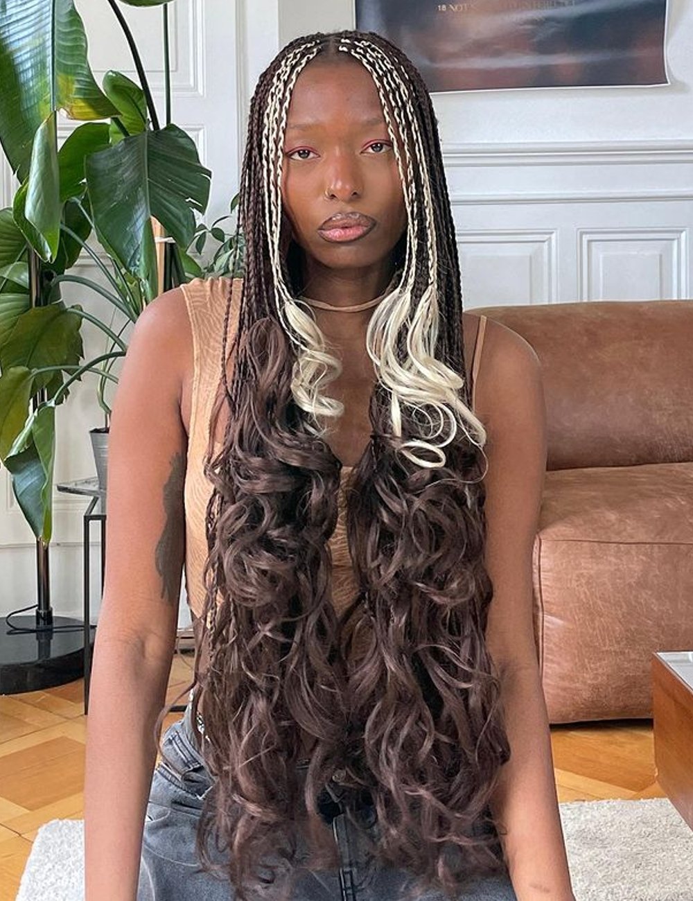 French Curl Braids A Nova Tend ncia De Tran a Das Fashionistas 