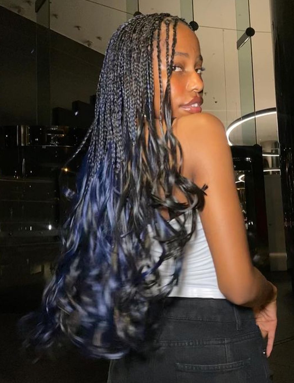 Natasha Pundu - french curl braids - french curl braids - french curl braids - french curl braids - https://stealthelook.com.br