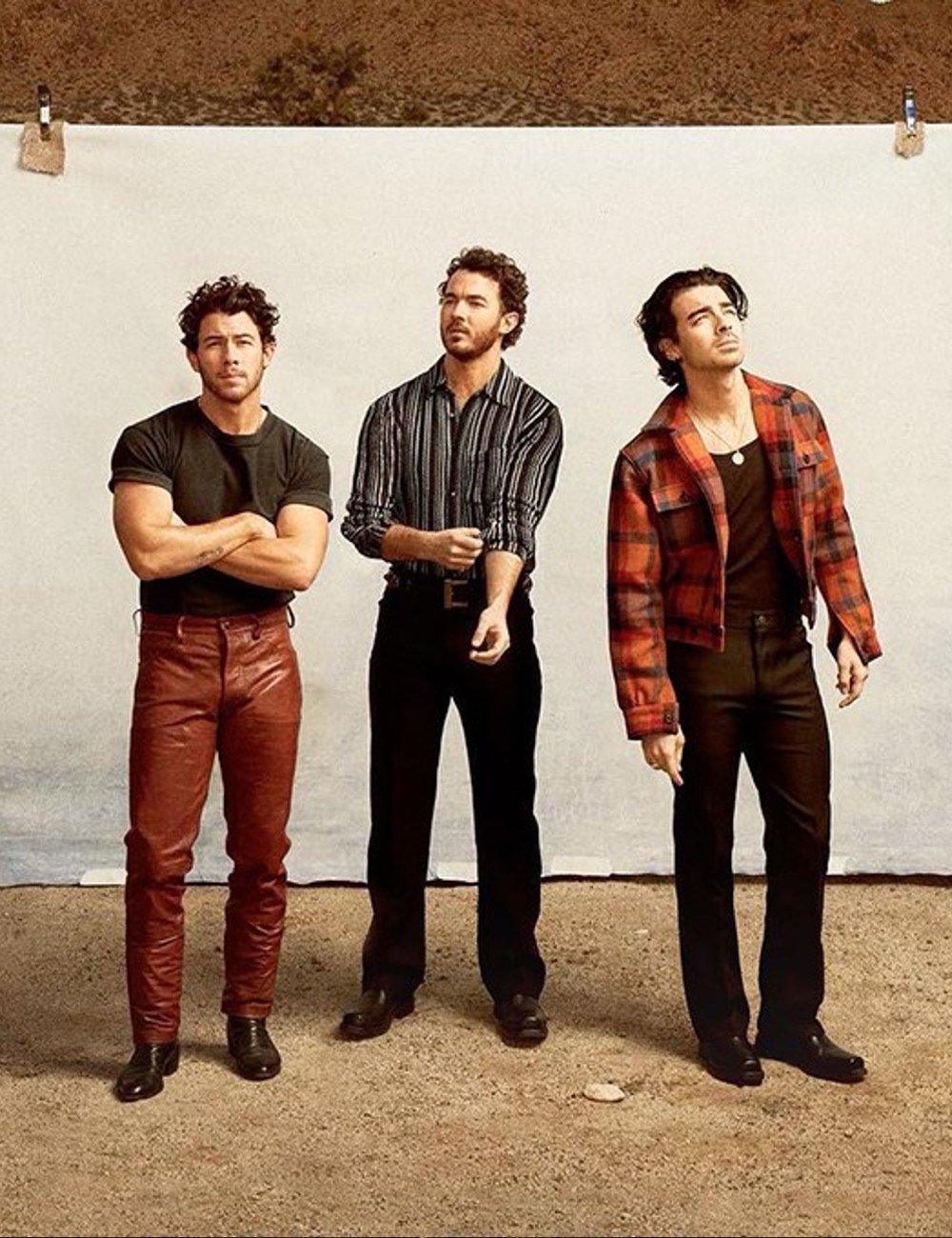 Jonas Brothers - Jonas Brothers - Jonas Brothers - inverno - divulgação - https://stealthelook.com.br