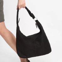 Bolsa Shoestock Soft Handbag Hobo Feminina - Preto