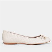 Sapatilha Shoestock Matelassê Feminina - Off White