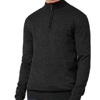 Suéter Esporte Legal Essentials Zíper Masculino - Preto