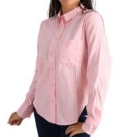 Camisa Social Listrada Feminina Facinelli 660129 - Rosa