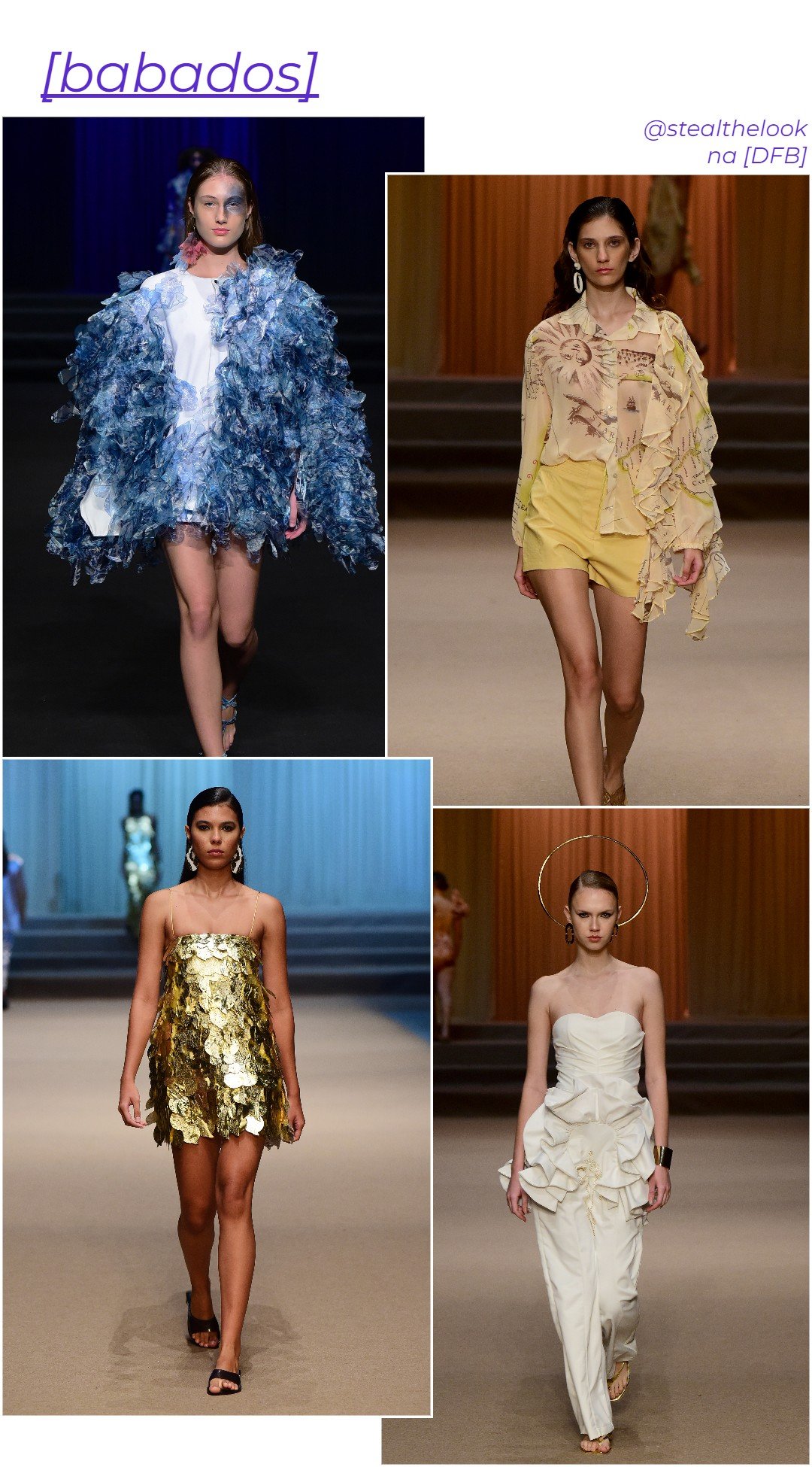 Norb Brand, DriblledSau + Sheila Moraes, Queiroz Bruno - dfb - tendências de moda e beleza - outono - brasil - https://stealthelook.com.br