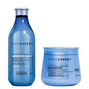 L\'oréal Professionnel Blondifier Gloss Kit - Shampoo + Máscara