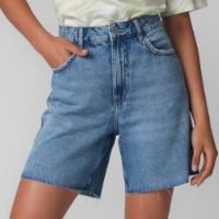 Bermuda jeans feminina denim clara | AK by Riachuelo