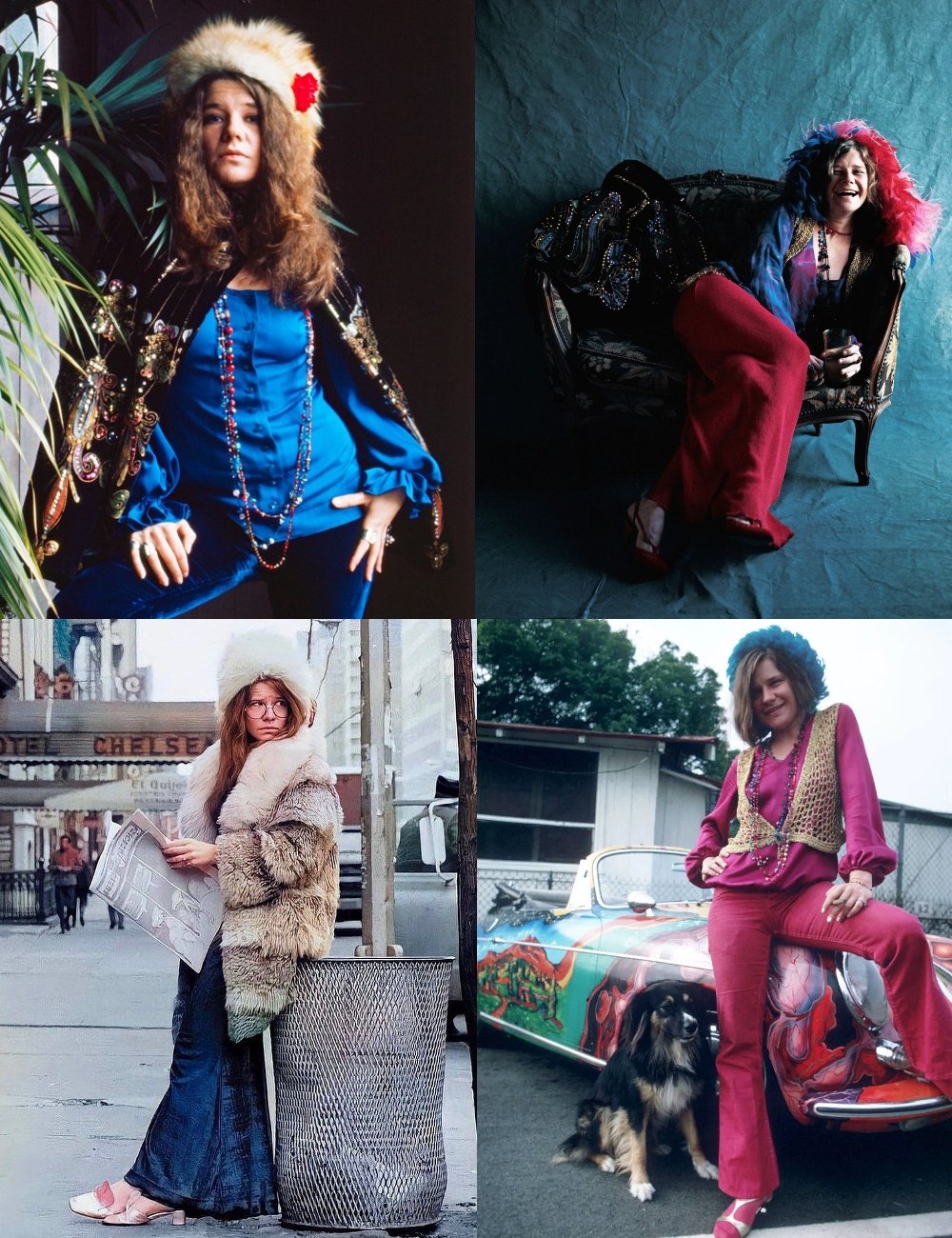 Janis Joplin - mulheres do rock - mulheres do rock - mulheres do rock - mulheres do rock - https://stealthelook.com.br